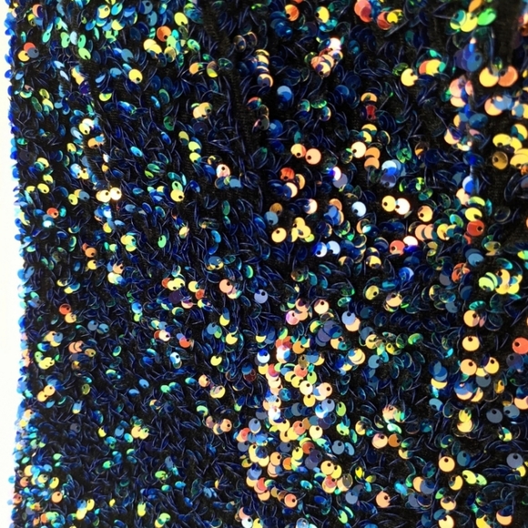 JOVANI New Black Sequined Formal Evening Dress Gown Size 4 - Picture 14 of 14